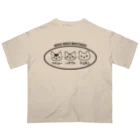 REDMOON_SAPPOROのNEKONEKO BROTHERS Oversized T-Shirt