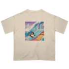 MistyStarkのペンギンスライダー オーバーサイズTシャツ