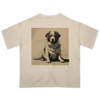 底辺の底辺好きな事を気ままに…。の帰りを待つ愛犬 オーバーサイズTシャツ