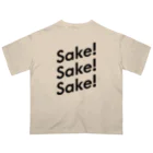 stereovisionのsake!sake!sake! オーバーサイズTシャツ