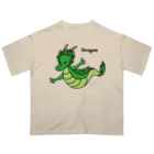 ハナのお店のドラゴン オーバーサイズTシャツ