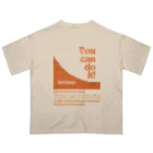 MITSUNORI OFFICIAL SHOPのYou can do it! オーバーサイズTシャツ