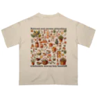 nekosenshiのごちゃごちゃカフェ小物 Oversized T-Shirt