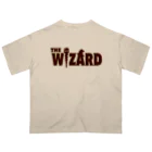 indigo_blue_moonのTHE WIZARD (魔法使い) ロゴ オーバーサイズTシャツ