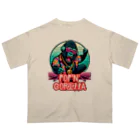 Donky Goriのポップンゴリラ5 オーバーサイズTシャツ