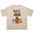 ivybloonの夏シリーズ　パイナップルおじさん Oversized T-Shirt