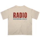 chataro123のRadio: Bookworm Beats オーバーサイズTシャツ