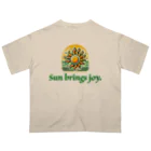 tora2216のSun San San 太陽 Oversized T-Shirt