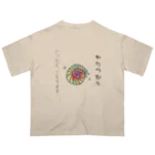 honoeのしんぼるず→かたつむりB オーバーサイズTシャツ