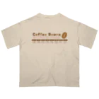 ぼちぼち商店 －SUZURI店－のがっつりコーヒー図鑑 Oversized T-Shirt