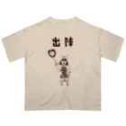 NIKORASU GOの戦国時代デザイン「出陣」（Tシャツ・パーカー・グッズ・ETC） Oversized T-Shirt