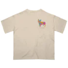 AtelierBoopのアレグリヘ　フレンチブルドッグ Oversized T-Shirt