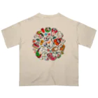 いも太郎のgangu（ちりばめ◎） オーバーサイズTシャツ