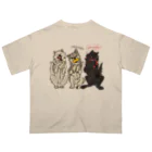 タタナ幻獣館のマヨネーズマスタードケチャップなオオカミ Oversized T-Shirt