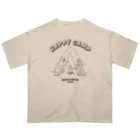 LONESOME TYPE ススのHAPPY CAMP（サーベルタイガーとネアンデルタール人） オーバーサイズTシャツ