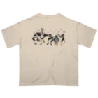 penguininkoのhappiness Dancing  オーバーサイズTシャツ