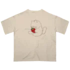 coeur.yu（クードットユー）の「このいちごだけは絶対に誰にも渡さないんだから！」 Oversized T-Shirt