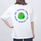 moonsodaのmelting jelly-green オーバーサイズTシャツ