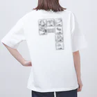 焦豆堂の七つの大罪（猫） オーバーサイズTシャツ