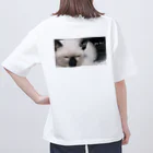 Burnt NEKOCHANのAngry kitten オーバーサイズTシャツ