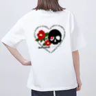 yuki-tsubakiのBetty skull 恋椿 オーバーサイズTシャツ