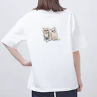 ちくわとつみれのちくわとつみれ オーバーサイズTシャツ