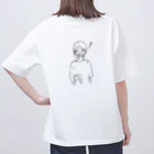 rinのねむガール(はみがき) オーバーサイズTシャツ