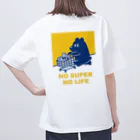 トマトマーケットのNO SUPER,NO LIFE(イエロー) Oversized T-Shirt