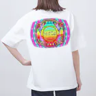 ✨🌈✨ユラクラカン🇯🇵 ✨🌈✨の🌈🌟恋人達の祝杯💕🥂ゴールデンハート🌈🌟 オーバーサイズTシャツ