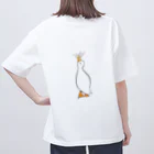 mocaの背中にアヒルついてますよ Oversized T-Shirt