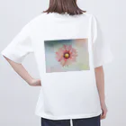 かづきのflower Oversized T-Shirt