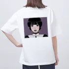 眠（ﾐﾝ）の舌ﾋﾟｱﾋﾟ女の子 オーバーサイズTシャツ