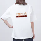 かーねるふぁみりー工房のNICE PEG DOWN オーバーサイズTシャツ