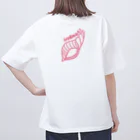 エリアシ刈り上げタイショップのHORAGAI PINK オーバーサイズTシャツ