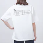 ろくさいじ画伯のしんかいぎょのずかん Oversized T-Shirt