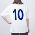 サッカー少年のユニフォーム風Tシャツ オーバーサイズTシャツ