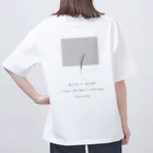 rilybiiのPeach Tulip × lavender blueberry milk tea Oversized T-Shirt