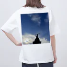 knpgの朝日とグラキリス オーバーサイズTシャツ