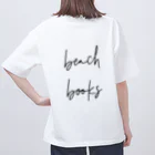 beach books NIGHTのbeach books oversized t-shirt オーバーサイズTシャツ