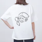 こにーず　きっちんのみんなの給食おばちゃん オーバーサイズTシャツ