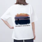 Distortion.の湘南海岸 オーバーサイズTシャツ