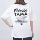 SoraTamagoのピカたま ts002 オーバーサイズTシャツ