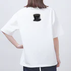 das_Ende+closet(ダスエンデ+クローゼット)のシルクハットと十字架と天使達 オーバーサイズTシャツ