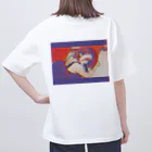 お麩ちゃんのおみせの生麩ちゃん001 オーバーサイズTシャツ