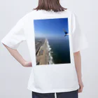 shockerのロサンゼルスの海岸線グッズ Oversized T-Shirt