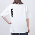 Safelyのsafely 十字ver.2  White  オーバーサイズTシャツ