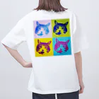 erumaのラン君がいっぱい オーバーサイズTシャツ