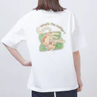 SoraTamagoのネコ part1 ts002 オーバーサイズTシャツ