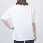 ki’s stampのWabisabiー椿(モノクロ) オーバーサイズTシャツ