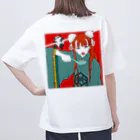 9 10 9（ qu / ten / qu ）のfried rice girl オーバーサイズTシャツ